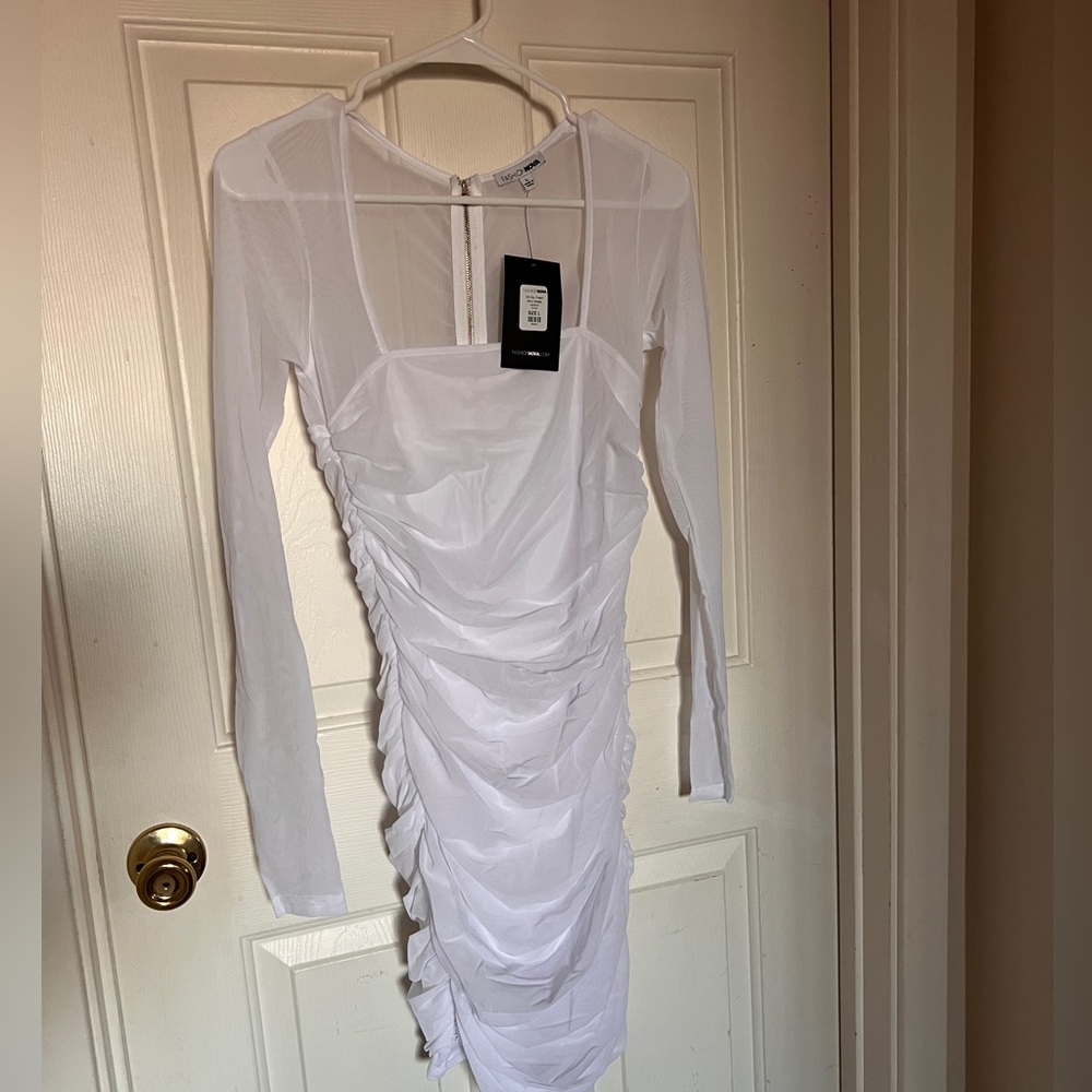 Oh So Fresh Mini Dress - White